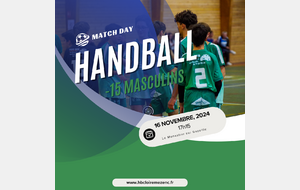 Match Championnat -15 Masculins