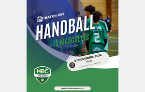 Match Championnat -15 Masculins