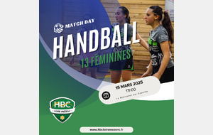 Match Championnat -13 Féminines