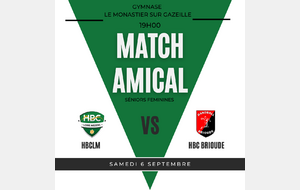 Match Amical Séniors Féminines